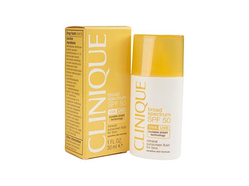 Clinique Spf50 Mineral Sunscreen Fluid For Face ?????? ????? ???? ??????? ???? ???? ?????-GLAM42